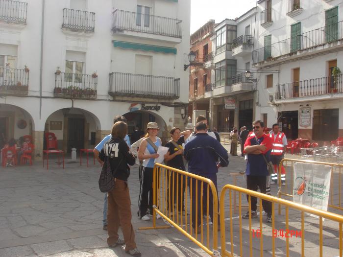 A puntito de salir