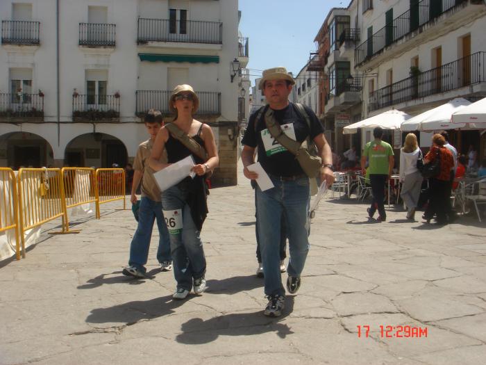 Apurando en la llegada