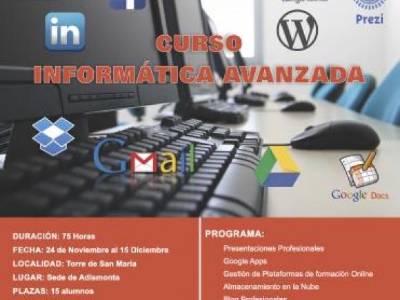 Cartel Informática Avanzada