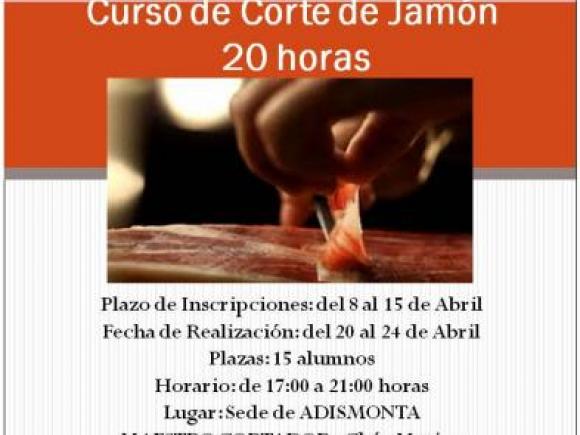 CARTEL CURSO JAMÓN