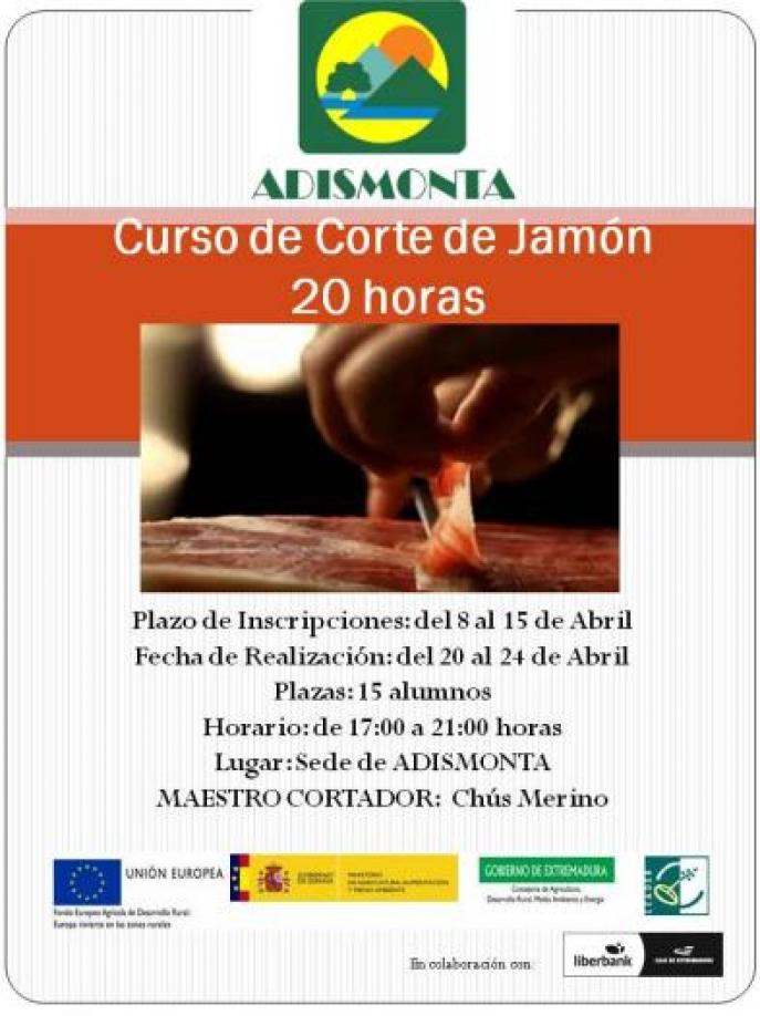 CARTEL CURSO JAMÓN